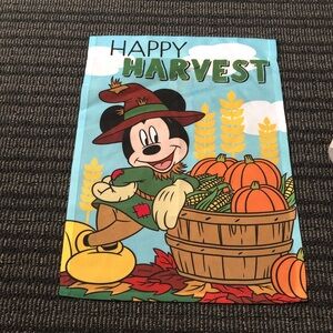🩷 Disney Happy Harvest Mickey Mouse Garden Flag